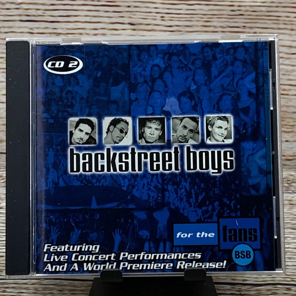Backstreet Boys – For The Fans (CD‎ 2) Live Concert Performances [2000 CD]